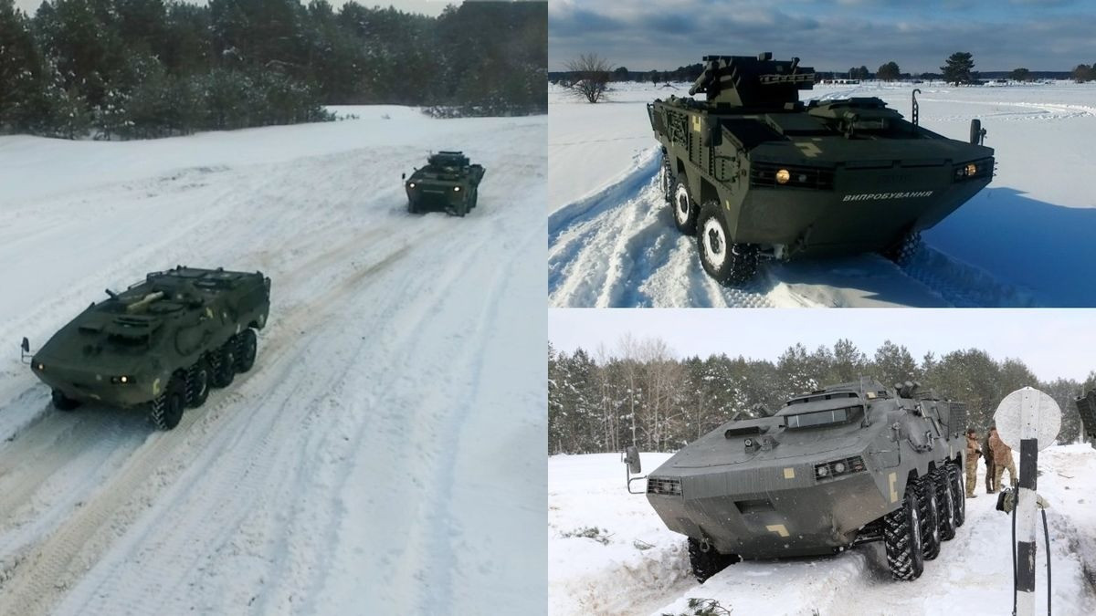 Chiếc xe nhận được trang bị động cơ diesel Deutz hiện đại, giúp tăng đáng kể hiệu suất nhiên liệu và đặc tính bám đường. Xe được trang bị hộp số tự động mới, hệ thống chữa cháy và máy điện phụ trợ để cung cấp điện, hệ thống thông gió và khả năng nhận thức tình huống của phi hành đoàn.