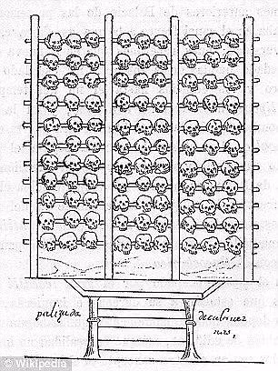 Theo các chuyện gia, nạn nhân bị đem đi hiến tế dâng lên thần linh thường bị đưa đến các ngôi đền ở Templo để thực hiện nghi lễ.