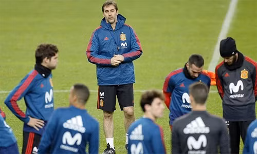 Huấn luyện viên Lopetegui bị sa thải trước thềm World Cup 2018. Ảnh: EPA.
