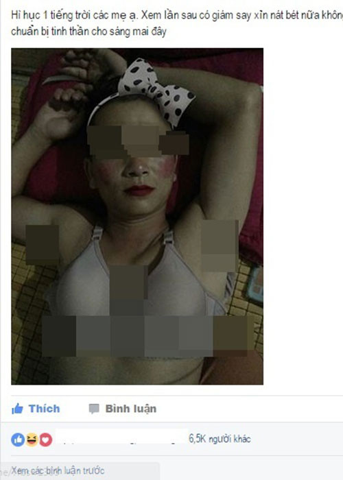 Sáng mai không biết điều gì sẽ xảy ra với bà vợ này đây.