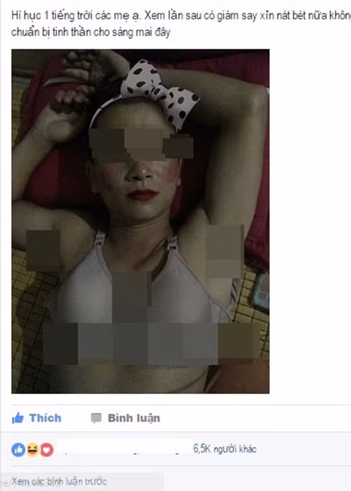 Sáng mai không biết điều gì sẽ xảy ra với bà vợ này đây.