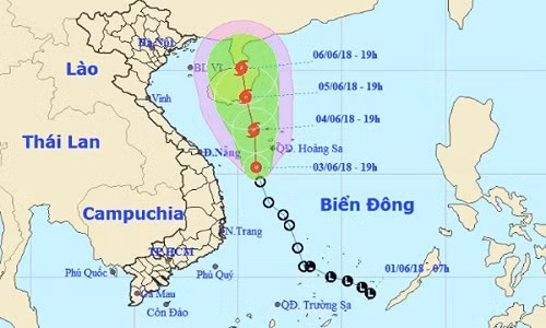 Sang nay ap thap nhiet doi co the manh len thanh bao
