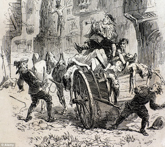 Đại dịch Cái chết Đen có tốc độ lây lan nhanh và tỷ lệ tử vong cao khiến người dân thời bấy giờ vô cùng hoang mang, lo lắng.