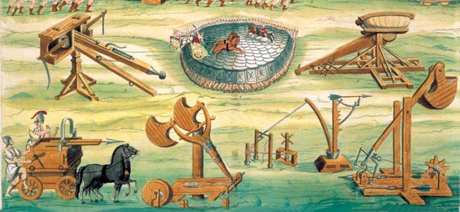 Nhờ vậy, máy bắn tên tự động polybolos hoạt động hiệu quả hơn so với cỗ máy bắn đá Ballista thời bấy giờ.