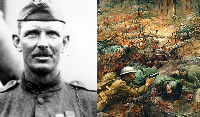 Sau khi chiến dịch kết thúc, ông tiếp tục tham gia Chiến dịch tấn công Meuse-Argonne. Đây cũng là thời điểm người lính này lập được chiến công oai hùng.