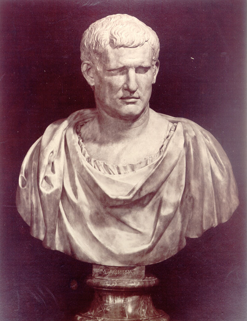 Marcus Vipsanius Agrippa là một vị tướng La Mã lừng danh thế giới cổ đại. Ông là người bạn thân nhất của hoàng đế Octavian hay còn gọi Augustus.