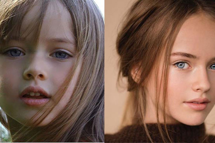 Cô bé viết: "Đửng bao giờ quên vẻ đẹp bên trong chính bạn". Hiện Kris đang theo học nghệ thuật song song với làm người mẫu.