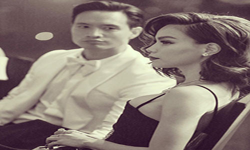 Kim Lý đắm đuối ngắm Hồ Ngọc Hà.