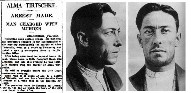 87 năm sau, vụ án oan của Ross mới được làm sáng tỏ. Khi ấy, giới chức trách cho hay 2 nhân chứng khai rằng nhìn thấy một cô gái có ngoại hình giống Alma ở trước quán rượu của Ross là không đáng tin. Vì vậy, Ross được trả lại sự trong sạch vào năm 2008.