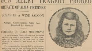 Ross bị cảnh sát bắt giữ sau khi có nhân chứng cung cấp lời khai rằng nhìn thấy một bé gái khá giống với cô bé Alma xuất hiện trước quán rượu của Ross vào thời điểm vụ án mạng diễn ra.