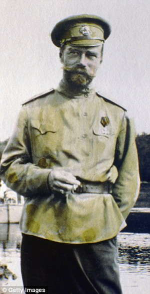 Hình ảnh Sa hoàng Nicholas II chụp vào khoảng năm 1915 - 1916.