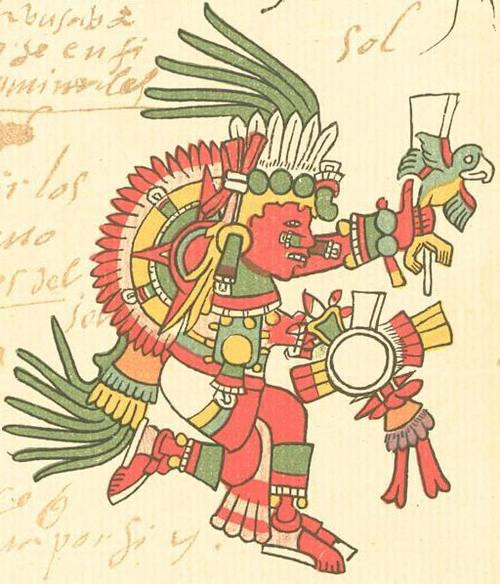 Chính vì vậy, người Aztec thực hiện nhiều nghi lễ hiến tế người dân lên thần Mặt trời Tonatiuh vì tin rằng sự hi sinh của con người là điều cần thiết và hết sức cao cả để giữ cho mặt trời di chuyển qua bầu trời và chiếu sáng cho muôn loài.