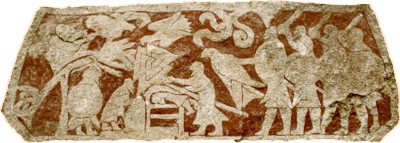 Kế đến người hành quyết sẽ bẻ xương sườn của phạm nhân ra hai bên thành hình dạng của đôi cánh chim đại bàng. Người ta sẽ vứt bỏ các lá phổi của tử tù khi họ vẫn còn sống và rắc muối vào vết thương. Phạm nhân sẽ đau đớn trong một thời gian dài trước khi bỏ mạng.