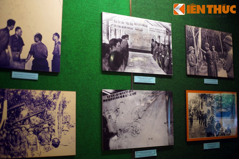 Một nội dung trưng bày quan trọng khác của bảo tàng là hàng trăm ảnh tư liệu quý giá được thực hiện trên các mặt trận ở miền Nam năm 1975.