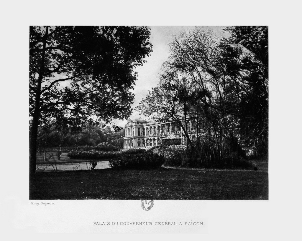 Dinh Norodom (sau này là Dinh Độc Lập) ở Sài Gòn. Ảnh tư liệu.