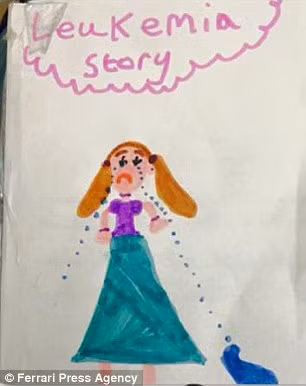 Các con của cô Sharon đã rất kiêng cường, chúng cùng nhau viết về câu chuyện của mẹ mình. Cô Evans cho biết: "Libby đã có một ngày khó chịu ở trường và sau khi về nhà con đã bắt đầu viết riêng một cuốn sách về bệnh bạch cầu. Khi những đứa trẻ khác thấy con bé làm thì chúng cũng muốn vẽ và viết về điều đó. "Tôi rất tự hào về các con. Những bức vẽ chạm sâu vào trái tim tôi, nhắc tôi về quãng thời gian phải chiến đấu với bệnh tật”. Nhờ những bức vẽ của các con, cô có thêm động lực và can đảm hơn với những gì đang xảy ra.