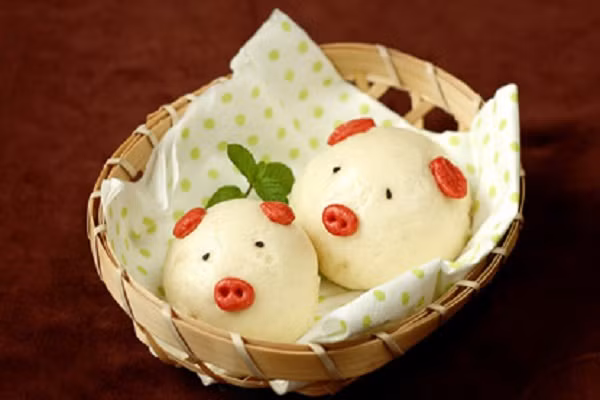 Banh ngot hinh thu cung cuc kute