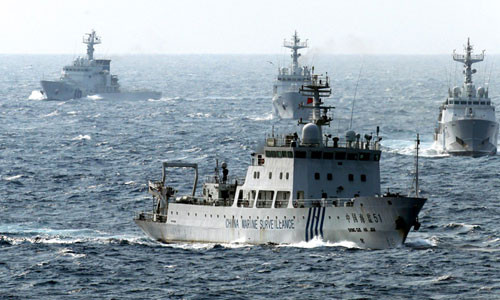 Ba tau Trung Quoc “lon von” gan dao tranh chap Senkaku/Dieu Ngu