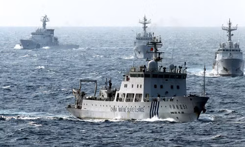 Ba tau Trung Quoc “lon von” gan dao tranh chap Senkaku/Dieu Ngu