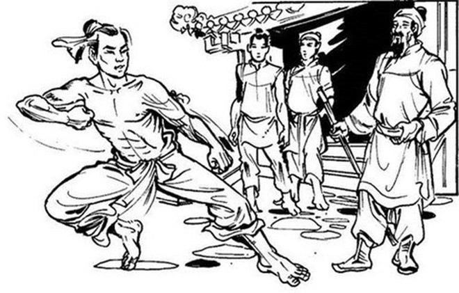 Sau khi có được bảo vật, Nguyễn Nhạc mang về tặng cho thầy Trương Văn Hiến. Trương Công biết là kiếm quý, đem cất kỹ. Khi Nguyễn Nhạc xây dựng xong cơ sở chiến đấu, xuống An Thái thăm thầy và vấn kế, Trương Công trả lại thanh kiếm cho Tây Sơn vương để làm đại sự.