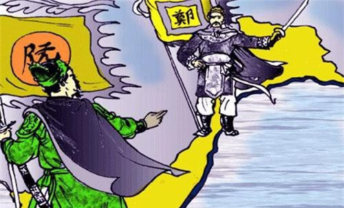 Theo sách giáo khoa lịch sử Việt Nam, cuối thế kỷ 18, xã hội rơi vào cảnh vô cùng rối ren. Ở Đàng Trong, chính quyền chúa Nguyễn suy yếu, quyền thần Trương Phúc Loan nổi lên thao túng, lòng dân oán thán. Trước bối cảnh đó, năm 1771, ba anh em Nguyễn Nhạc, Nguyễn Huệ, Nguyễn Lữ dựng cờ khởi nghĩa ở ấp Tây Sơn (Bình Định).