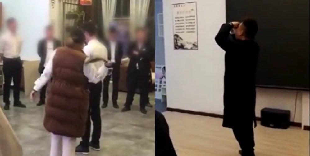 Chuyen la hom nay: Sep ep nhan vien uong nuoc tieu... vi dieu khong ngo