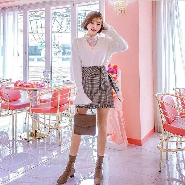 Style ngot ngao cua co nang ''Angela Baby cua Han Quoc