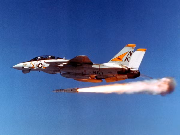 Mỹ đã bán một số lượng lớn tiêm kích hạm hạng nặng F-14 Tomcat cho Iran trong thời kỳ vua Shah nắm quyền từ năm 1976 - 1978. Đây là loại chiến đấu cơ mạnh nhất hiện nay của Iran.