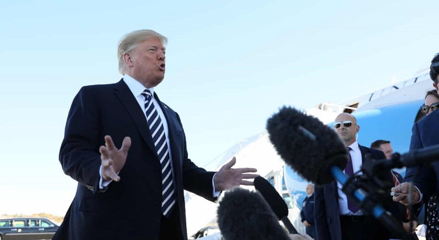 Tong thong Trump tuyen bo rut My khoi Hiep uoc buon ban vu khi