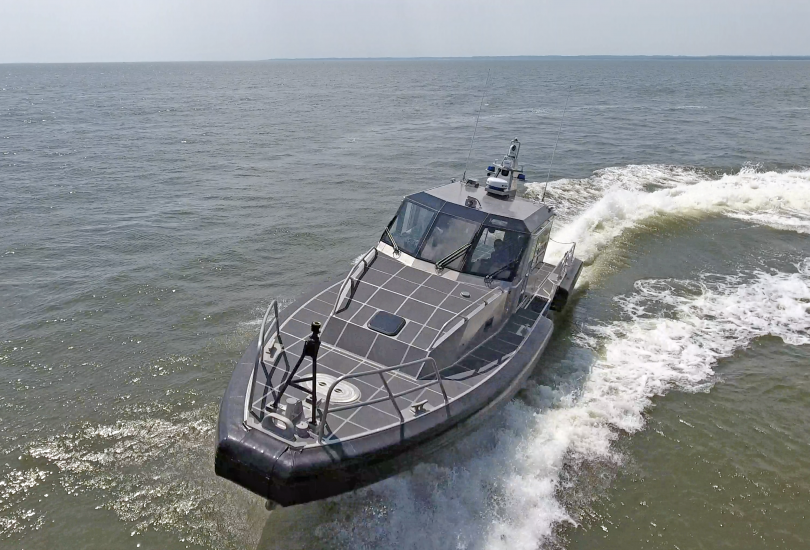 Cũng giống như các sản phẩm phẩm khác của Metal Shark, phiên bản 45 Defiant có thể được tùy biến theo yêu cầu chế tạo của bên đặt hàng. Trong đó bao gồm cả việc tích hợp hệ thống vũ khí trên cho con tàu này. Nguồn ảnh: Metal Shark.