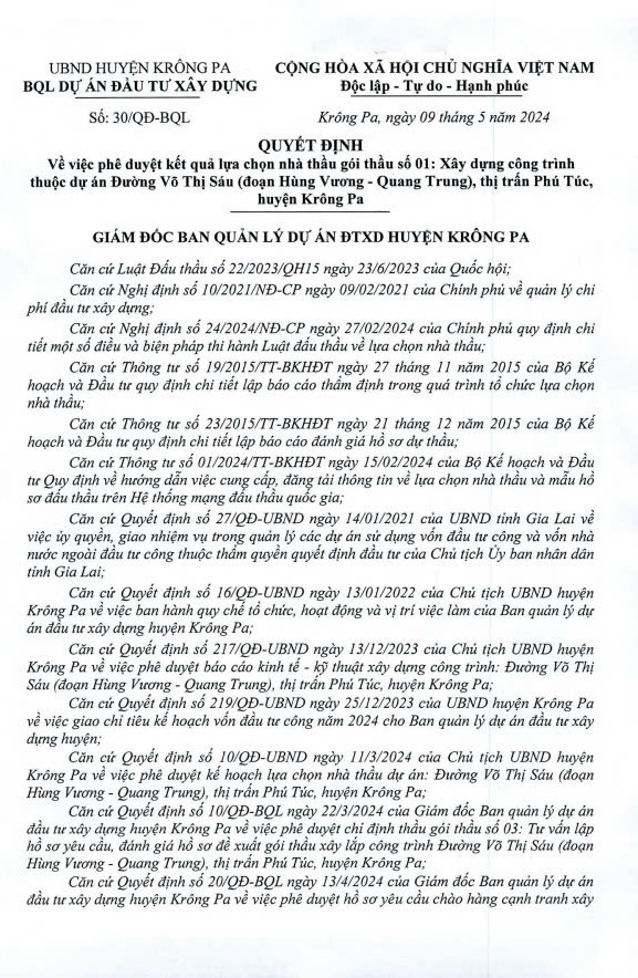 Gia Lai: Duy nhất Cty Thiên Phú tham gia và trúng gói làm đường Kpă Klơng - Hình 4 Gia Lai: Duy nhat Cty Thien Phu tham gia va trung goi lam duong Kpa Klong-Hinh-4