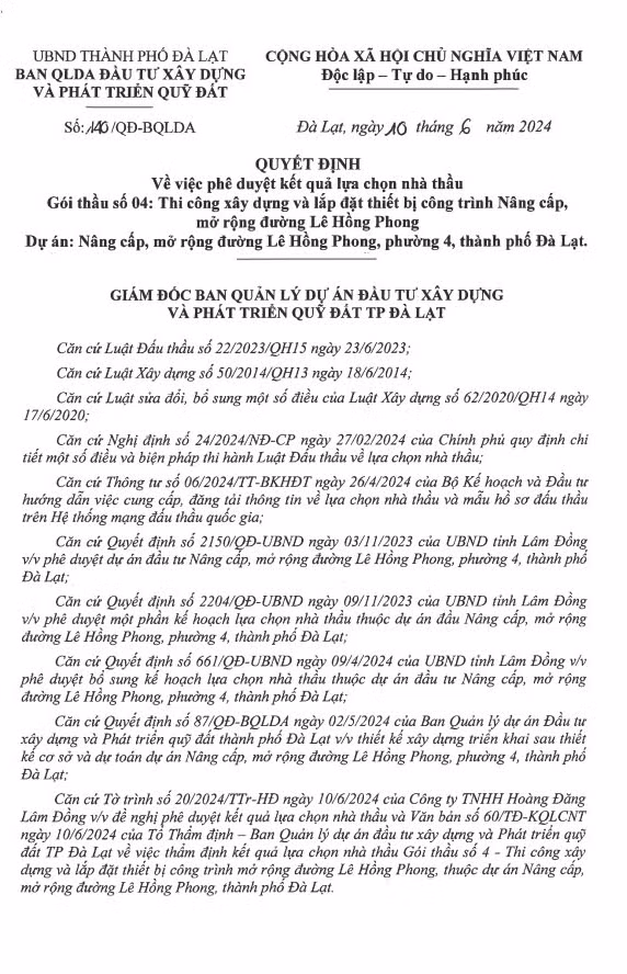 Lam Dong: Lien danh Mai Thanh Tan- Thanh Duy trung goi thau lam duong Ton That Tung-Hinh-5