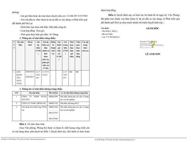 Lam Dong: Lien danh Mai Thanh Tan- Thanh Duy trung goi thau lam duong Ton That Tung-Hinh-2