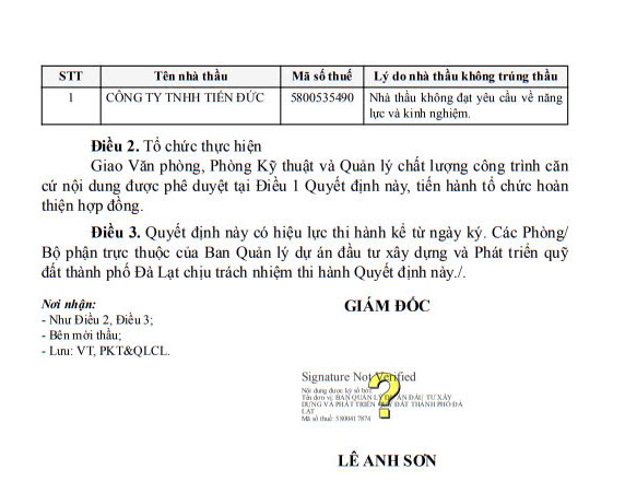 Lâm Đồng: Cty Thành Tâm An "lội ngược dòng" thắng gói thầu làm đường tại Thọ Xuân - Hình 3 Lam Dong: Cty Thanh Tam An