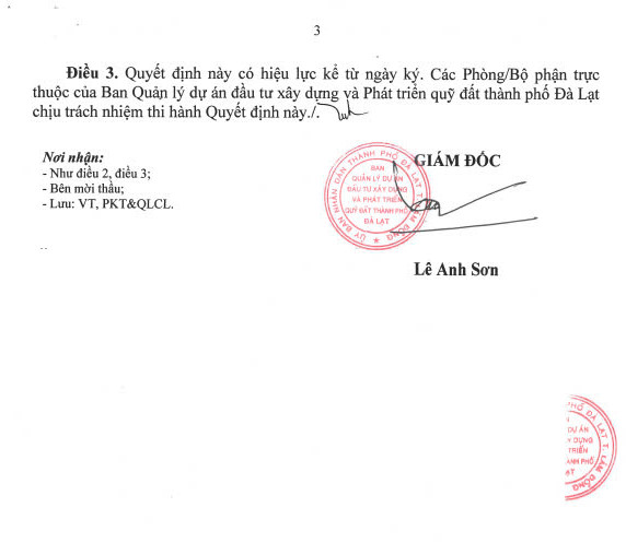 Lâm Đồng: Cty Thành Tâm An "lội ngược dòng" thắng gói thầu làm đường tại Thọ Xuân - Hình 6 Lam Dong: Cty Thanh Tam An