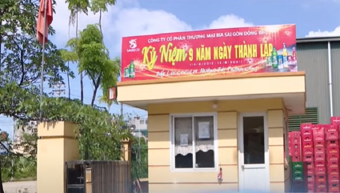 Bia Sai Gon Dong Bac lo la chong dich COVID-19…. phai xu ly cong ty, giam doc?