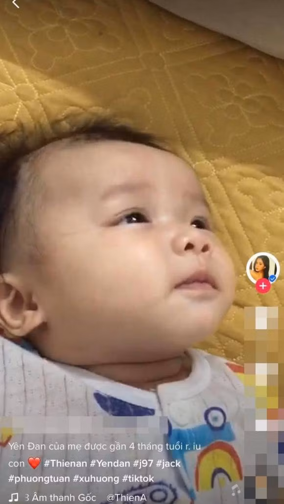 Loạt ảnh đáng yêu về con gái 4 tháng tuổi của Jack và Thiên An - Hình 8 Loat anh dang yeu ve con gai 4 thang tuoi cua Jack va Thien An-Hinh-8