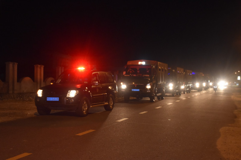 Đoàn vượt 1000km trong đêm cấp bách chi viện cho tuyến đầu chống dịch 