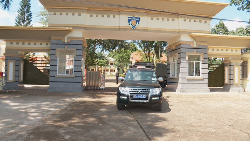 Trung đoàn CSCĐ Tây Nam Bộ cũng tăng cường gần 200 CBCS chi viện cho Công an tỉnh An Giang trong công tác phòng, chống dịch COVID-19. Ảnh: BCA