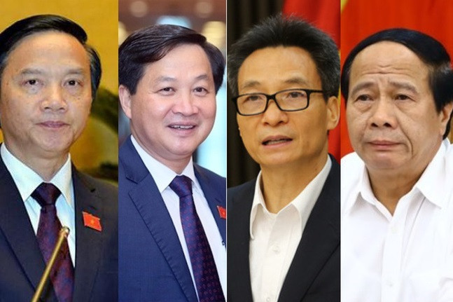 Phó Ban Chỉ đạo gồm các ông: Nguyễn Khắc Định, Phó Chủ tịch Quốc hội; Lê Minh Khái, Phó Thủ tướng Chính phủ; Vũ Đức Đam, Phó Thủ tướng Chính phủ; Lê Văn Thành, Phó Thủ tướng Chính phủ.