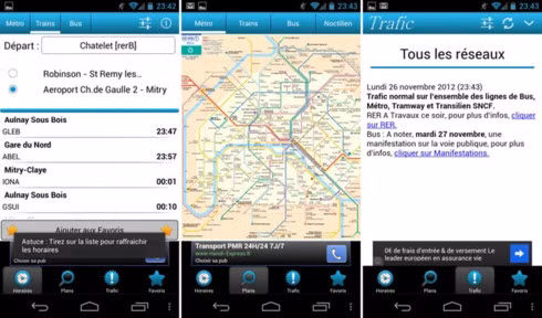 Horaires Me! là sự lựa chọn tuyệt vời để cập nhật thông tin về giao thông công cộng, cho phép người dùng xem nhanh lịch di chuyển của các phương tiện giao thông công cộng ưa thích.
