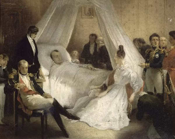 Cụ thể, sau 6 năm lưu đày, vào ngày 5/5/1821, vị hoàng đế một thời uy chấn Châu âu này trút hơi thở cuối cùng trên hòn đảo St. Helena.