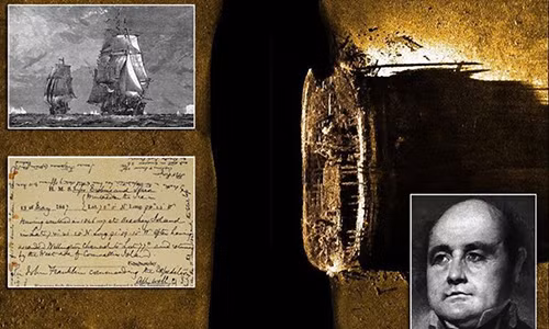 Vào năm 2016, xác tàu HMS Terror của Hải quân Hoàng gia Anh được tìm thấy dưới đáy vùng biển cực Bắc, thuộc khu vực vịnh Terror, nằm cách vị trí gặp nạn 96km về phía Nam và nằm sâu 24m dưới đáy biển. Nó đã mất tích bí ẩn trong hành trình khám phá qua khối băng ở Bắc Cực năm 1848.