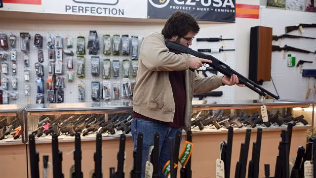 Vào năm 2007, một cuộc khảo sát cho thấy khoảng 250 - 290 triệu người dân Mỹ sở hữu súng. Điều này có nghĩa khoảng 90% dân số Mỹ sở hữu loại vũ khí nguy hiểm này.