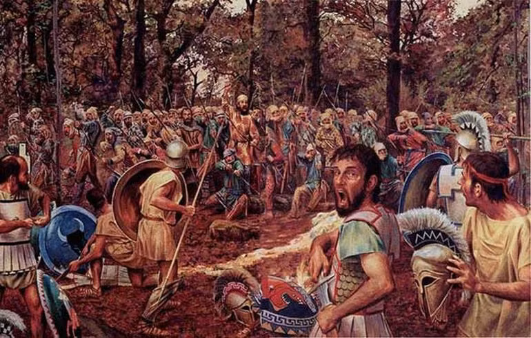 Mặc dù đội quân của Ba Tư vô cùng hùng hậu nhưng chỉ với khoảng 7.000 quân dưới sự dẫn dắt của vị vua danh tiếng Leonidas, người Hy Lạp một lần nữa đánh bại kẻ thù xâm lược. Athens tiếp tục vang danh sử sách với chiến tích oai hùng lấy ít địch nhiều trước lực lượng Ba Tư hùng mạnh.