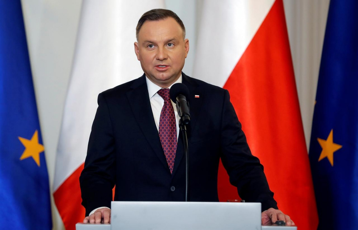 Vị nguyên thủ ở Châu Âu mắc COVID-19 tiếp theo là Tổng thống Ba Lan Andrzej Duda. Ông Duda được chẩn đoán dương tính với virus SARS-CoV-2 vào ngày 23/10 và phải cách ly. Ảnh: Reuters.