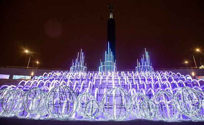 Ảnh chụp tại thành phố Samara.