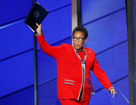 Marcia Fudge từng là lãnh đạo nhóm các nghị sĩ da màu tại Quốc hội. Ảnh: Politico.