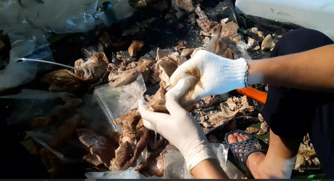 Cùng thời điểm trên, ban chuyên án đã khám xét kho xưởng rộng 300 m2 tại xã Hồng Vân, huyện Thường Tín, Hà Nội, do Huang Yen Sheng thuê để làm kho đông lạnh. Tại đây, ma túy được cất giấu lẫn với thịt lợn, nội tạng để xuất khẩu sang Trung Quốc. Tại kho hàng này, Cục Cảnh sát điều tra tội phạm về ma túy thu giữ 900 dạ dày lợn được ép chân không, bên trong mỗi dạ dày lợn chứa khoảng 100 g ketamine. Tổng số ma túy thu giữ được tại kho hàng là 90 kg. 