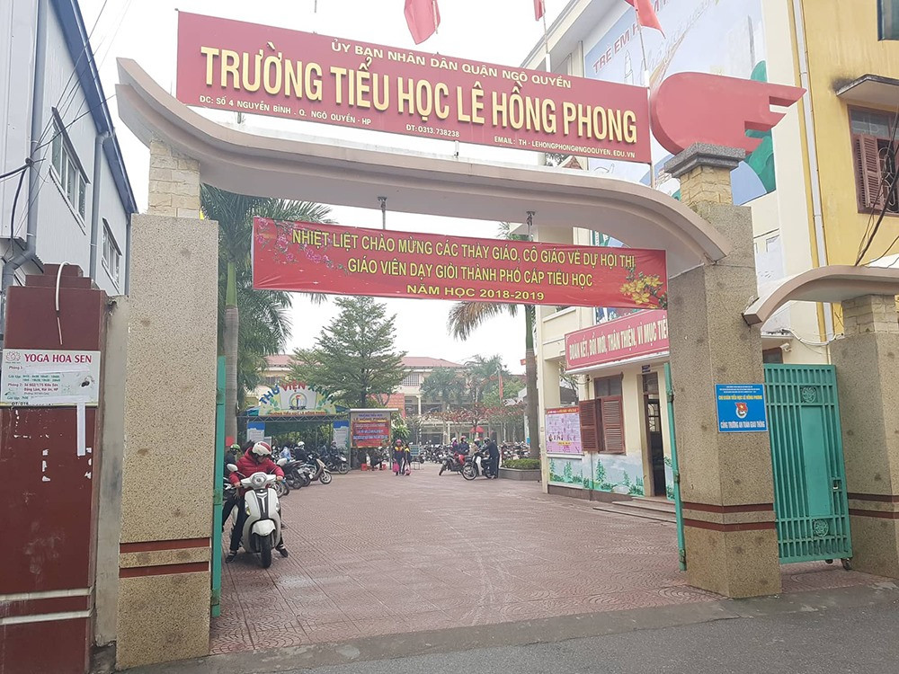 Hai Phong: Giao vien thi day gioi, cam hoc sinh kem khong duoc vao lop-Hinh-2